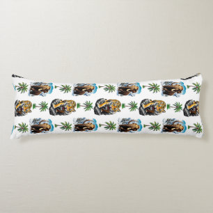 Coussins Longs Mammoth Sabertooth Tiger âge de glace Conception M