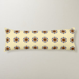 Coussins Longs Mandala floral sans couture