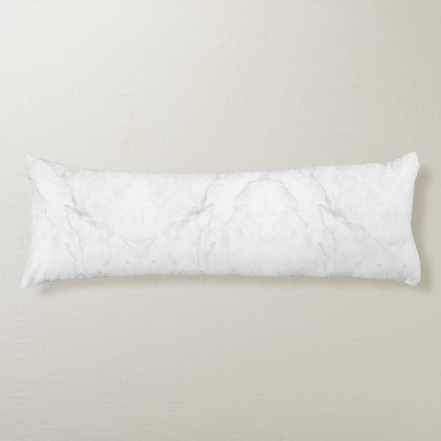 Coussins Longs Marbre Blanc (Devant)
