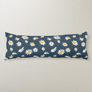 Coussins Longs Marque classique Jaune Bleu Bleu Faisy Motif Flora