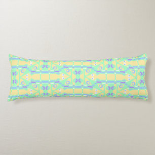 Coussins Longs Mazipoodles Leapfrog - Jaune Vert Bleu Violet