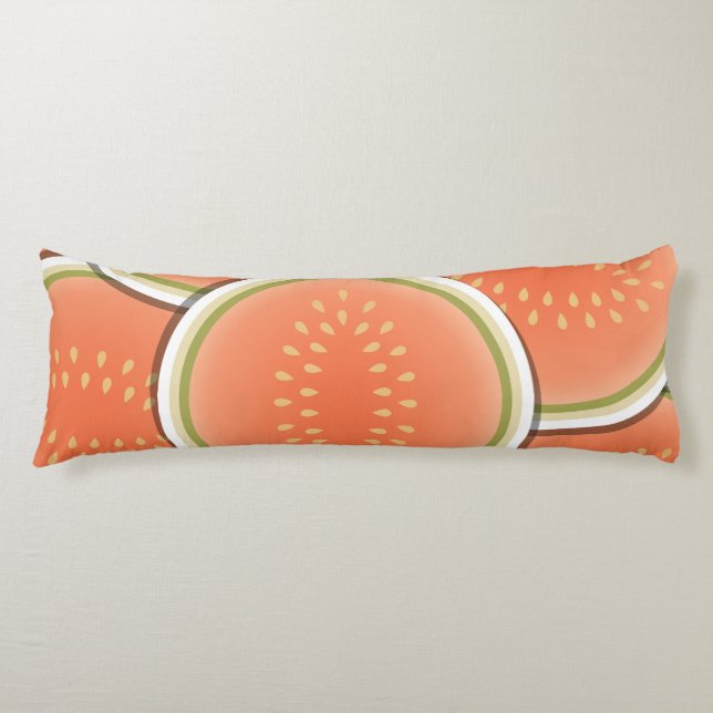 Coussins Longs Melons ! (Devant)