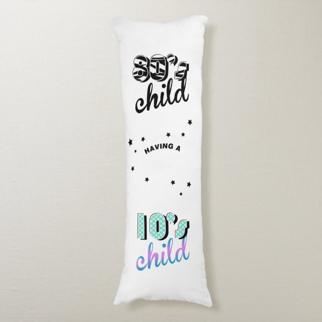 Coussins Longs Mère et bébé Décades 1980 / 2010 (Devant (Vertical))