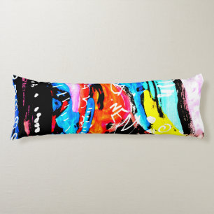 Coussins Longs mixte arc-en-ciel
