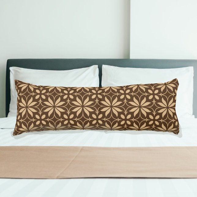 Coussins Longs Modèle floral géométrique scandinave Abstrait (Créateur téléchargé)