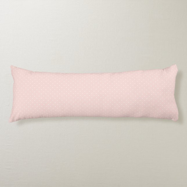 Coussins Longs Modelez avec le pois blanc 2 (Devant)