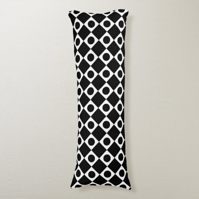 Coussins Longs Momd Retro 60's Black (Devant (Vertical))