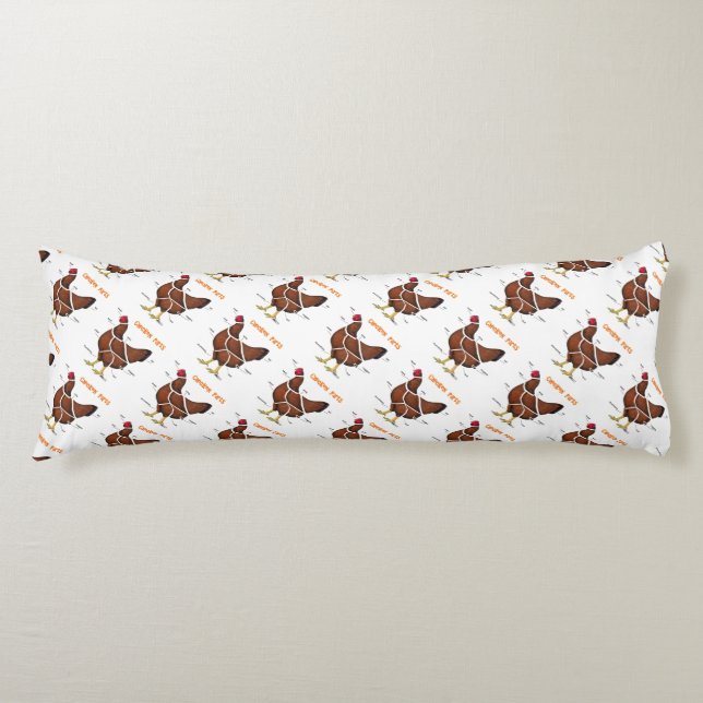 Coussins Longs Morceaux de poulet (Devant)