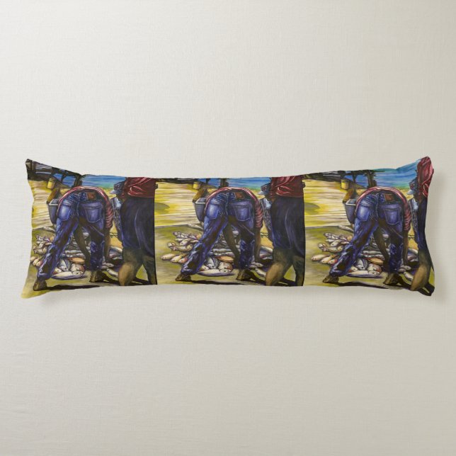 Coussins Longs Morning's Catch, Harbour Island (Devant)