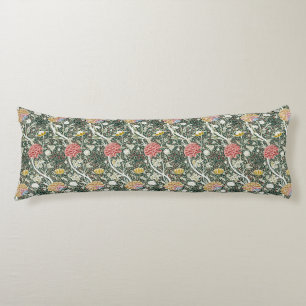 Coussins Longs Morris Cray Vintage Blossom Design Floral Vert