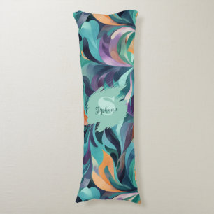 Coussins Longs Motif Abstrait et dynamique inspiré par Paisley