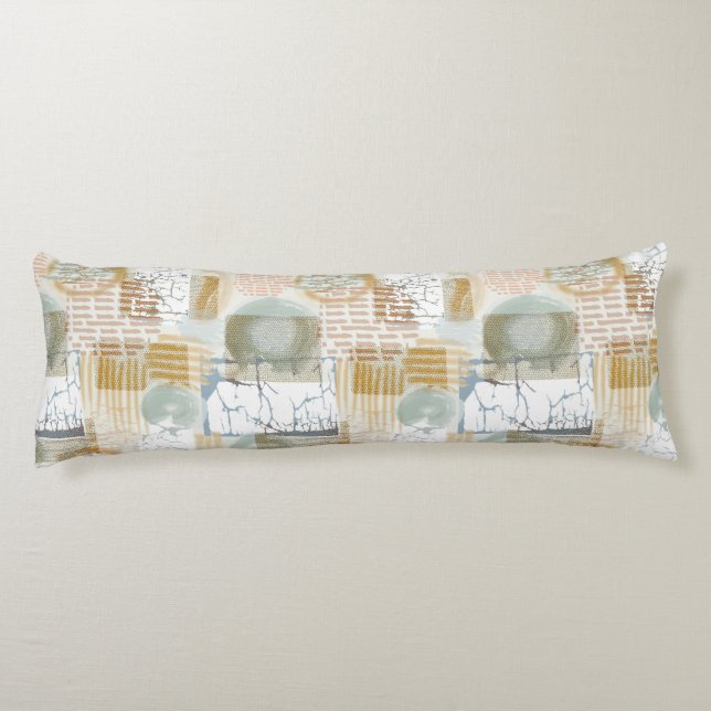 Coussins Longs Motif abstrait moderne (Dos)