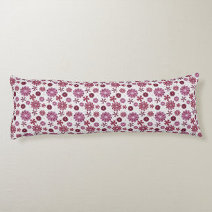Coussins Longs Motif Abstrait Pastel Purple