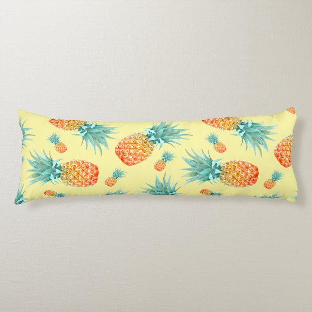 Coussins Longs Motif ananas (Devant)