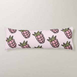 Coussins Longs Motif Ananas Y2K Rétro Funky