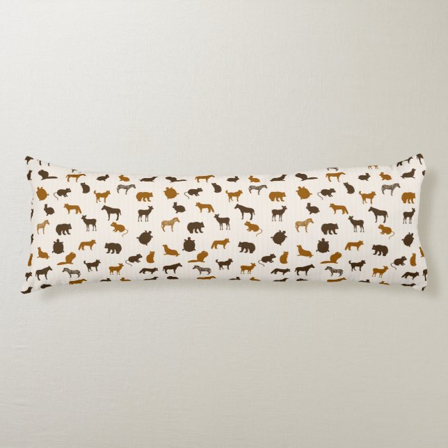 Coussins Longs Motif animal 1 (Devant)