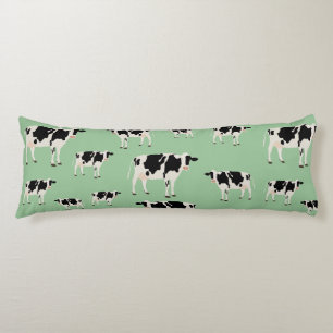 Coussins Longs Motif animal de ferme de vache