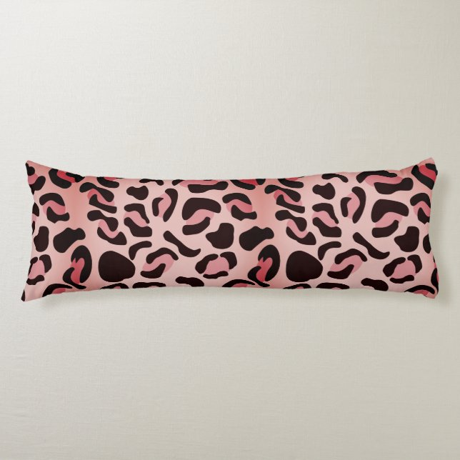 Coussins Longs Motif animalier moderne léopard (Devant)