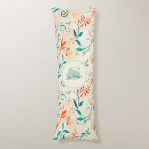 Coussins Longs Motif blanc et blanc blanc et  blanc (2)