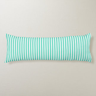 Coussins Longs Motif bleu Aqua