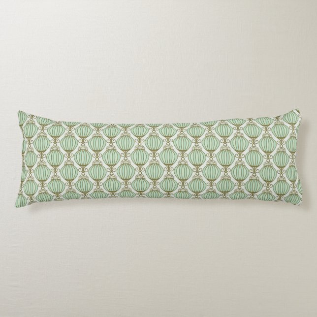 Coussins Longs Motif bleu de Motton (Devant)