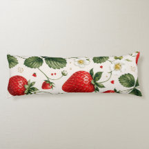 Motif botanique de fraise sans couture de style vi