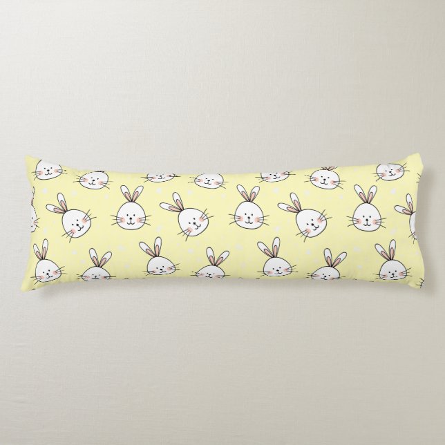 Coussins Longs Motif Bunnies Cheeky (Devant)
