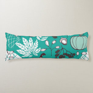 Coussins Longs motif citrouille