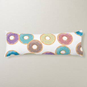 Coussins Longs Motif coloré Pastel Donuts & Sprinkings