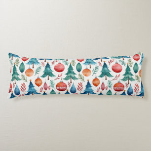 Coussins Longs Motif d'arbre de Noël