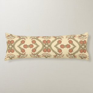 Coussins Longs Motif de carreaux botaniques d'Arizona