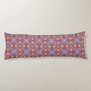 Coussins Longs Motif de carrelage transparent de nuances pastel m