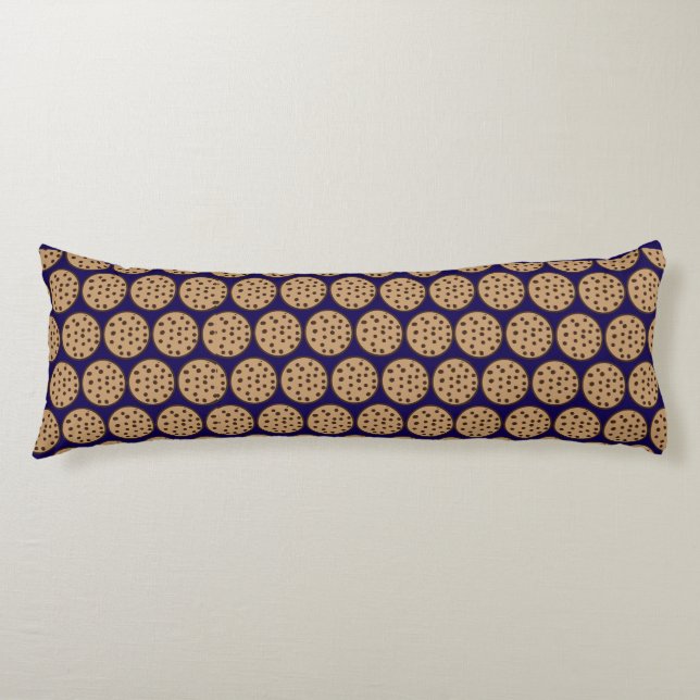 Coussins Longs Motif de cookies (Devant)