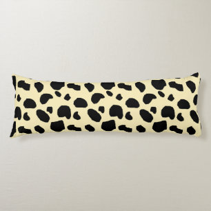 Coussins Longs Motif de couleur de peau d'animal de vache