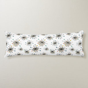 Coussins Longs Motif de démarrage atomique au milieu du siècle