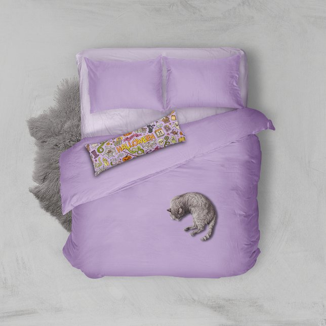 Coussins Longs Motif de doodle Halloween mignon (Créateur téléchargé)