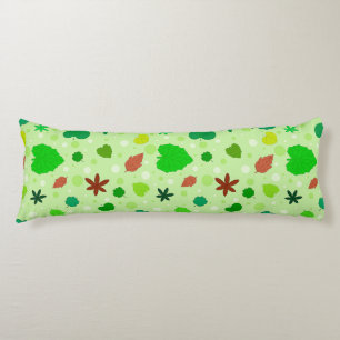 Coussins Longs Motif de feuille avec diverses formes