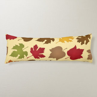 Coussins Longs Motif de feuille d'automne