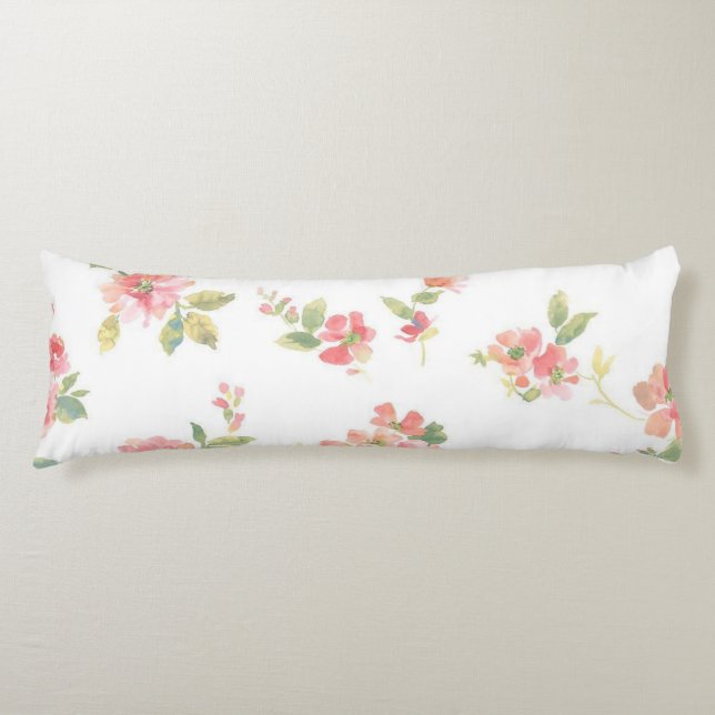 Coussins Longs Motif de fleurs (Devant)