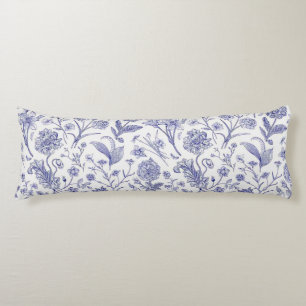Coussins Longs Motif de fleurs