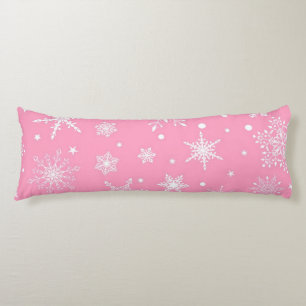 Coussins Longs Motif de flocon de neige