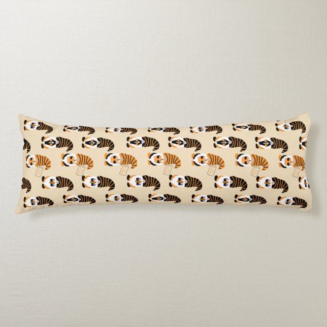 Coussins Longs Motif De Gnomes, Halloween Gnomes Trick Ou Treat (Devant)