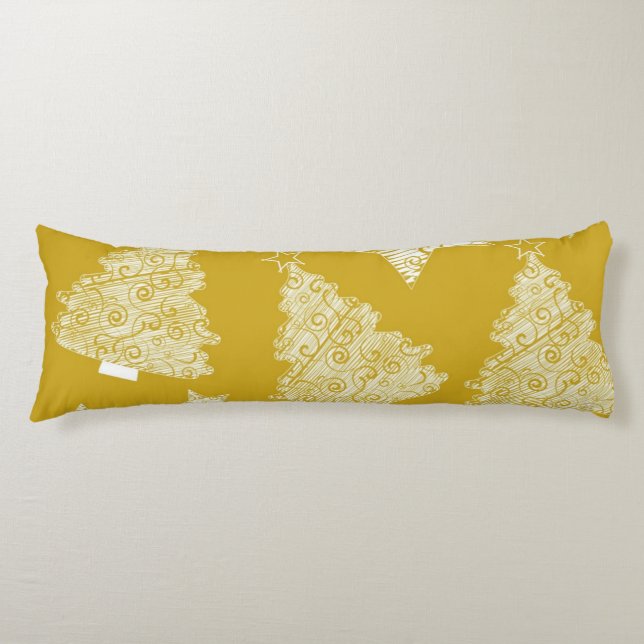 Coussins Longs Motif de la nouvelle année (Devant)