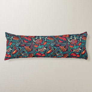 Coussins Longs Motif de Tattoo