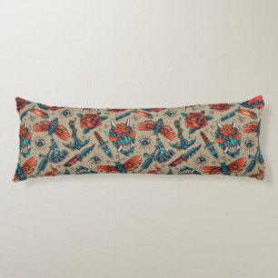Coussins Longs Motif de Tattoo