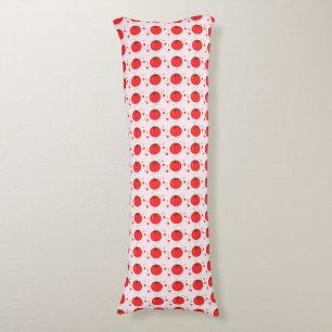 Coussins Longs Motif de tomate rouge mignon