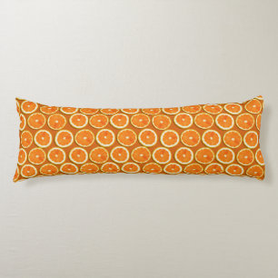 Coussins Longs Motif de tranches de citron