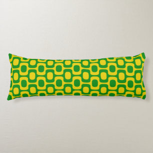 Coussins Longs Motif de trottoir d'Ipanema, Motif de plage, Brési