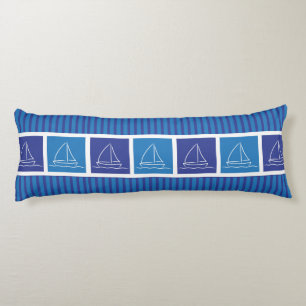 Coussins Longs Motif de yacht