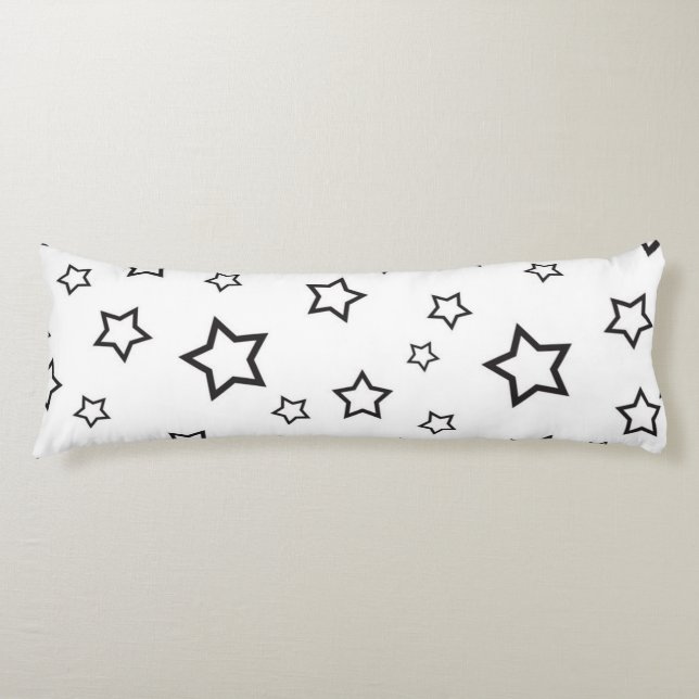Coussins Longs Motif d'étoiles (Devant)